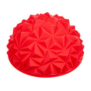 Półkula sensoryczna do masażu diament czerwony