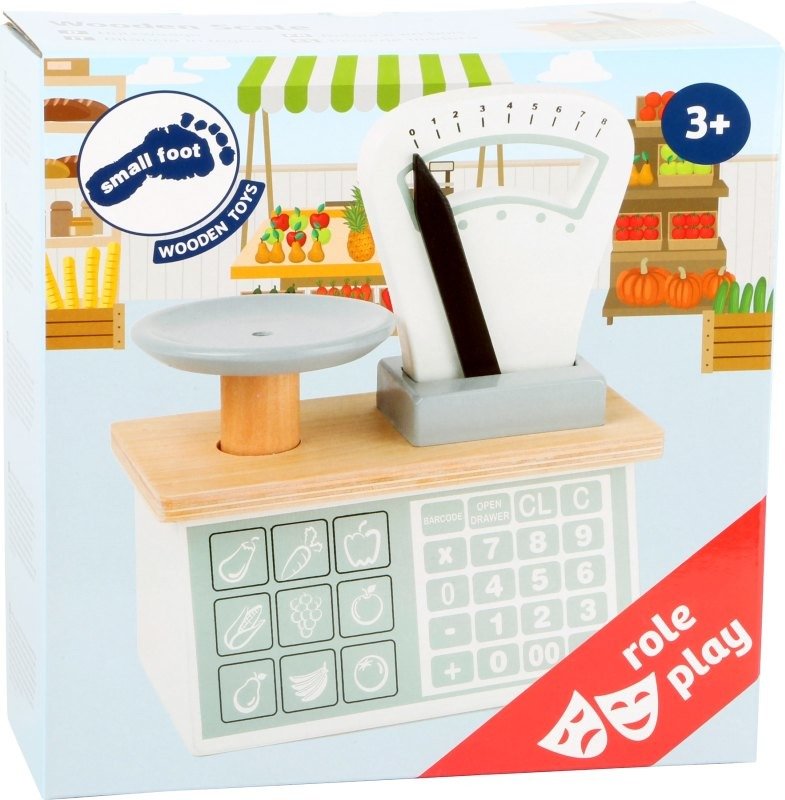 Zabawka drewniana Waga ze wskaźnikiem Small Foot - obrazek 3