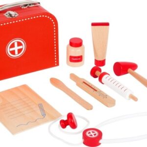 Zestaw lekarski Czerwona walizeczka Small Foot