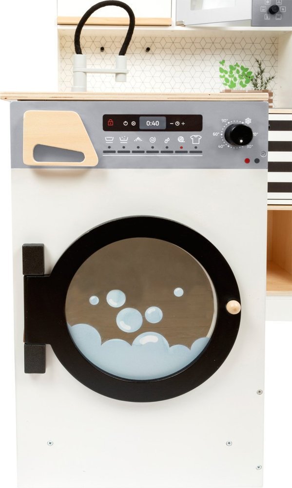 Drewniana kuchnia narożna z pralką i akcesoriami Small Foot Design - obrazek 8