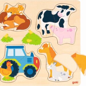 Puzzle Zwierzęta gospodarskie Goki