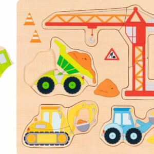 Puzzle Na budowie Goki