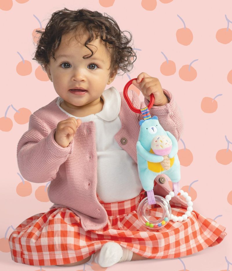 Zawieszka Niedźwiedź Cherry Blossom Manhattan Toy - obrazek 6