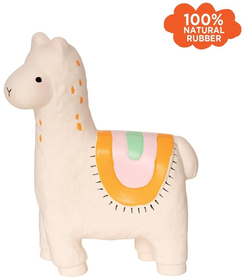 Gryzak owocowy gumowy Lili Lama Manhattan Toy - obrazek 2