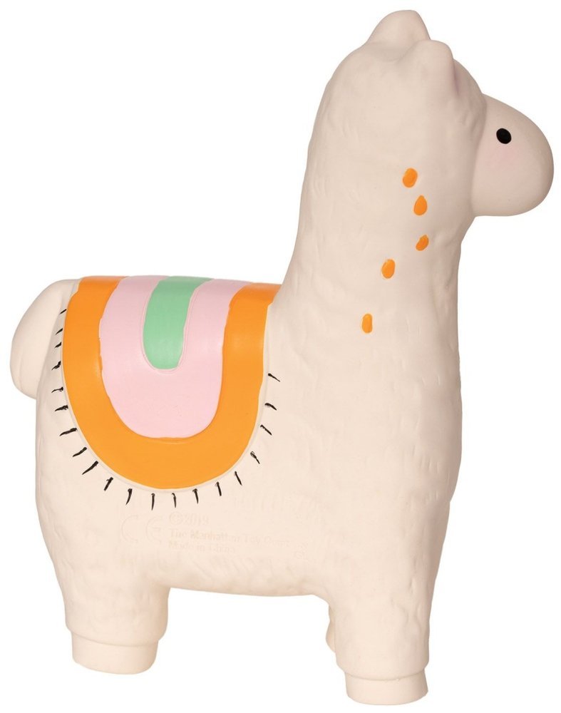 Gryzak owocowy gumowy Lili Lama Manhattan Toy - obrazek 4