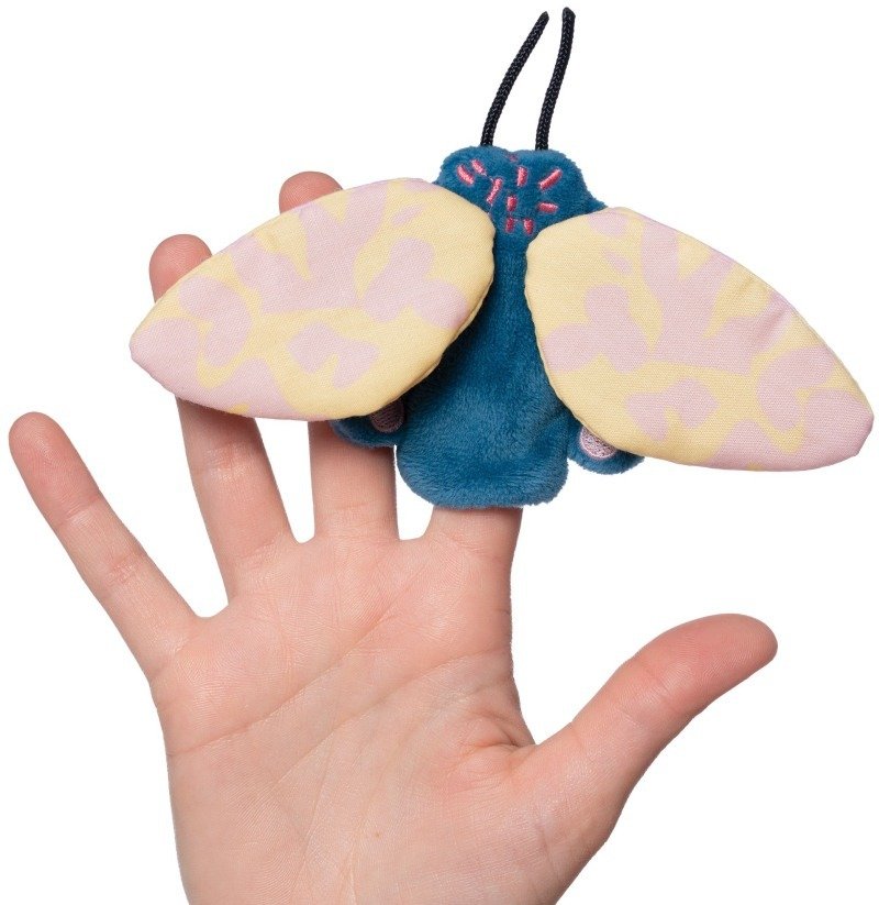 Zestaw 3 pacynek na palce Motyle Natural Historian Manhattan Toy - obrazek 3