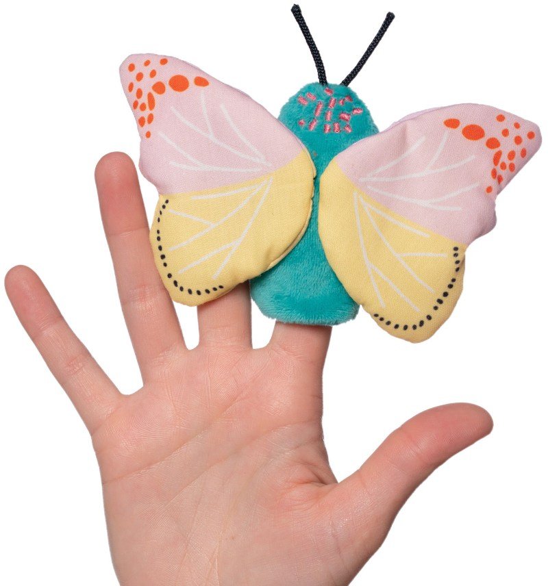 Zestaw 3 pacynek na palce Motyle Natural Historian Manhattan Toy - obrazek 5