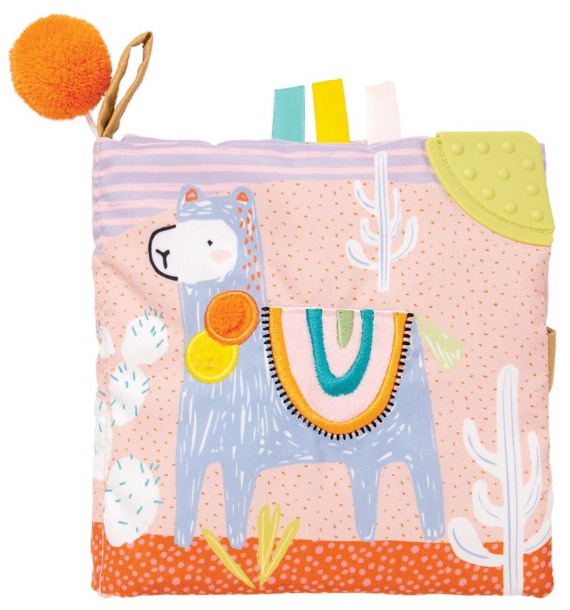 Pierwsza książeczka dziecka Przygody Lamy Manhattan Toy