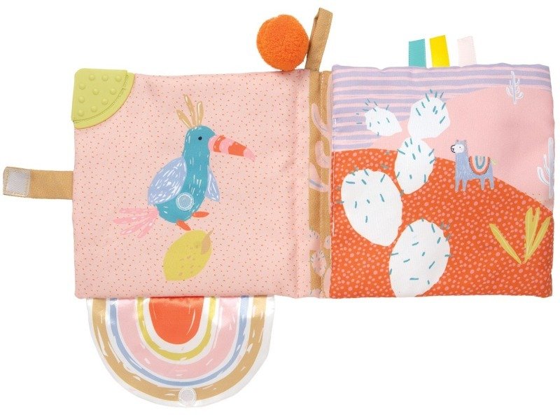 Pierwsza książeczka dziecka Przygody Lamy Manhattan Toy - obrazek 3