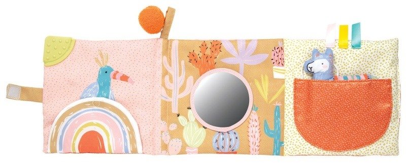 Pierwsza książeczka dziecka Przygody Lamy Manhattan Toy - obrazek 4