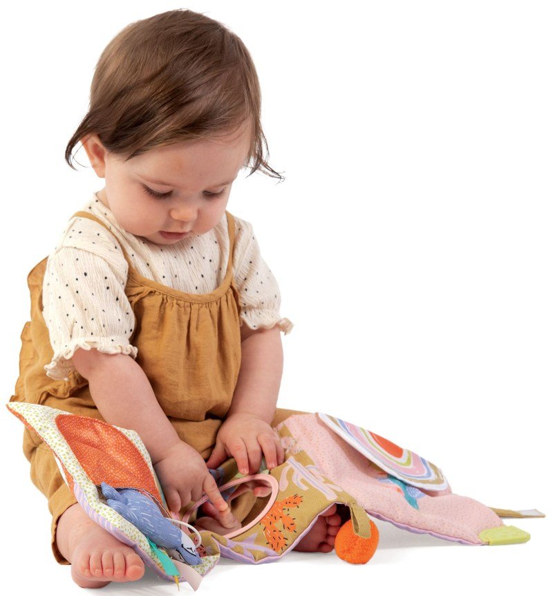 Pierwsza książeczka dziecka Przygody Lamy Manhattan Toy - obrazek 9