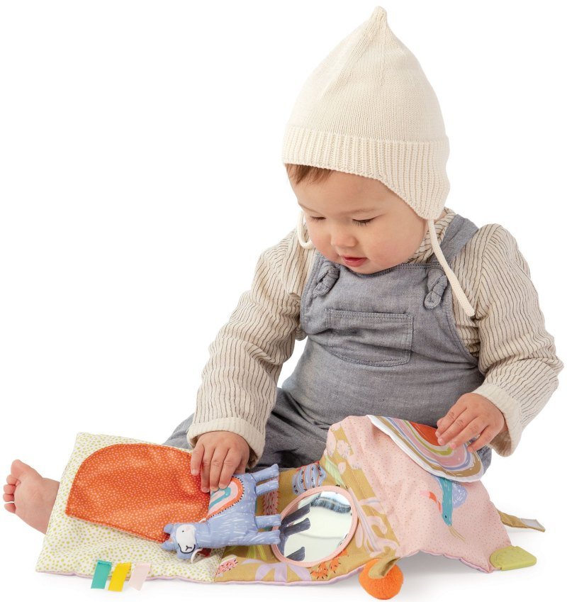 Pierwsza książeczka dziecka Przygody Lamy Manhattan Toy - obrazek 7