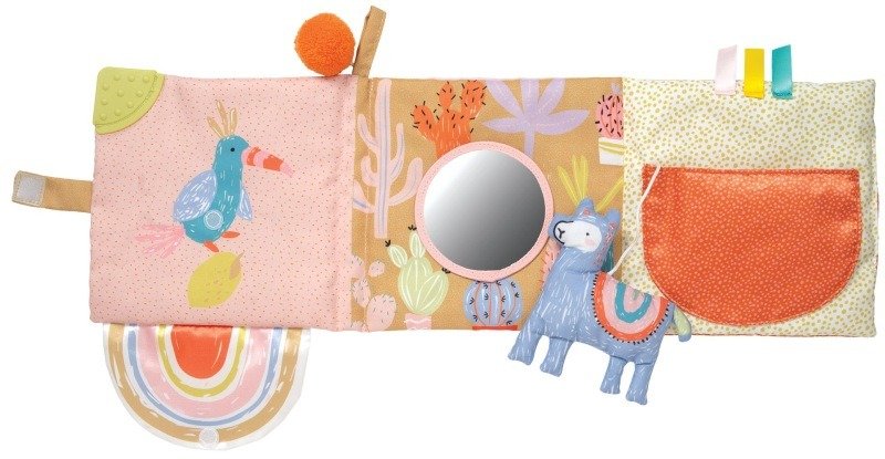 Pierwsza książeczka dziecka Przygody Lamy Manhattan Toy - obrazek 6