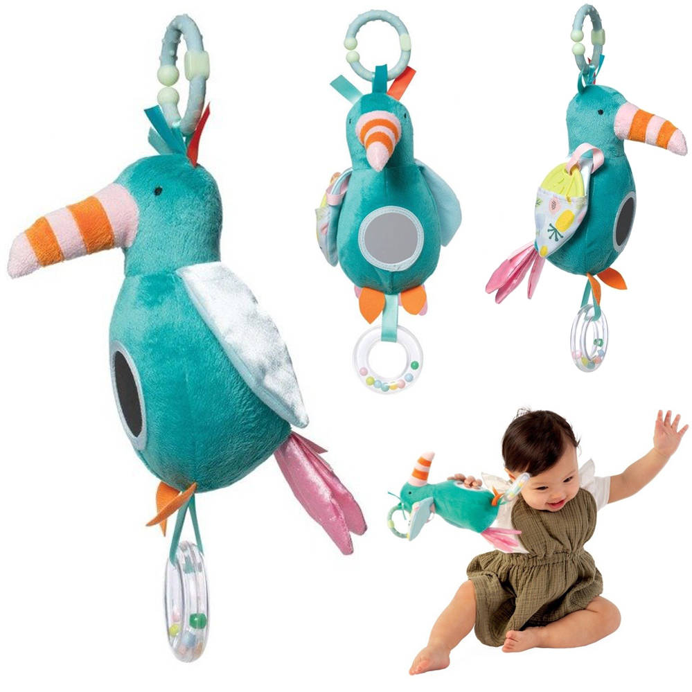 Zawieszka Tukan podróżna zabawka Manhattan Toy - obrazek 6