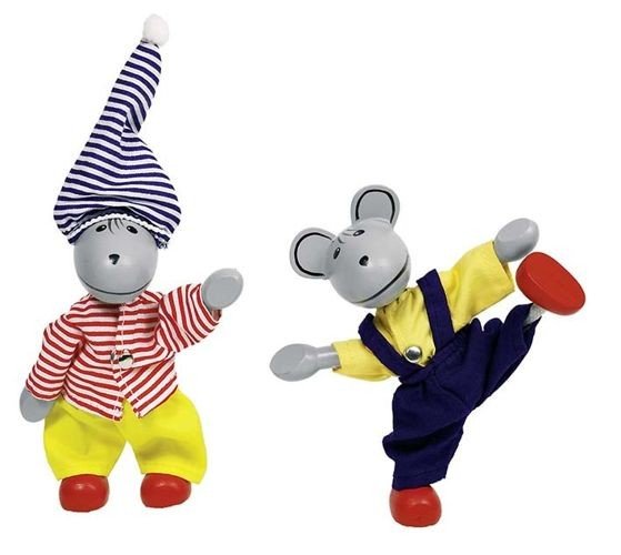 Myszy w skrzyneczce z ubraniami - obrazek 2