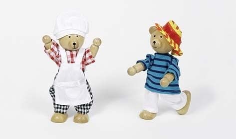 Misie w skrzyneczce z ubraniami - obrazek 2