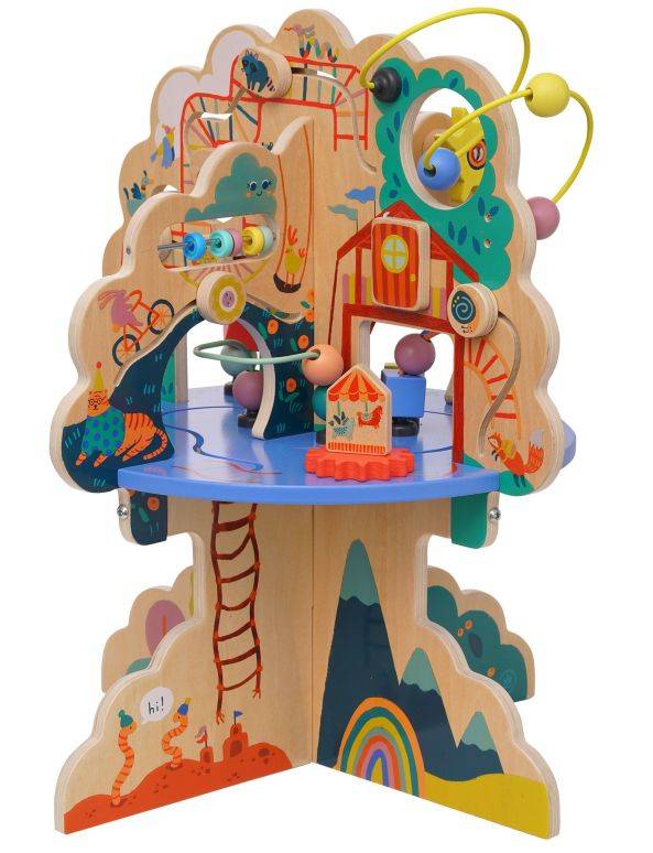 Centrum aktywności drzewo motoryczne Przygody zwierząt Manhattan Toy - obrazek 2