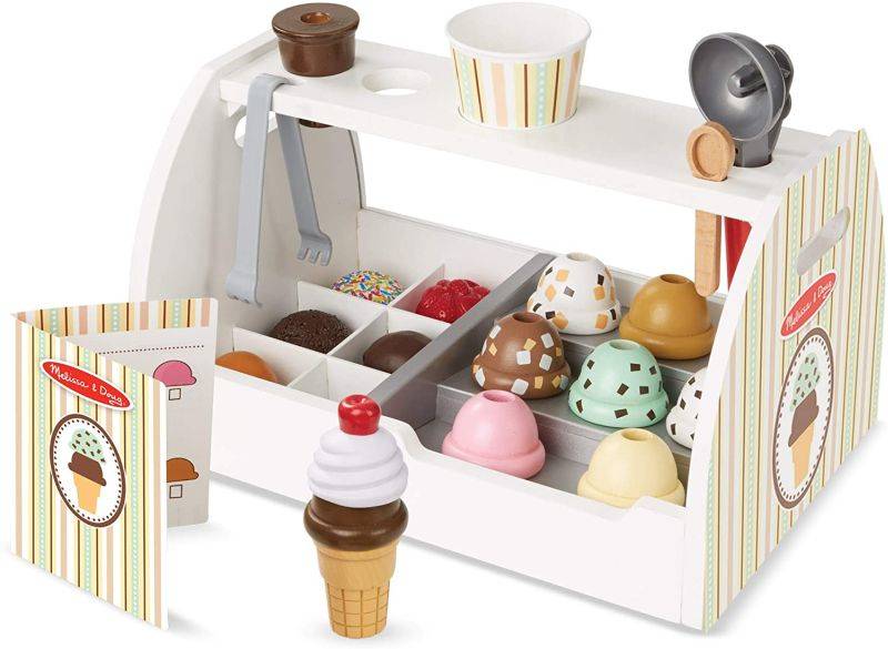 Drewniana Lodziarnia Scoop & Serve 28 el Melissa & Doug