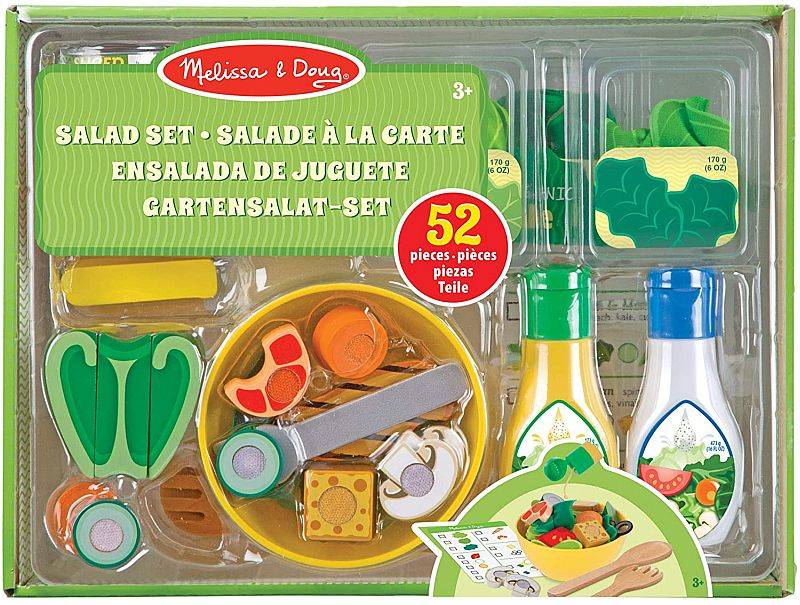 Zestaw do robienia sałatki Slice & Toss 52 el Melissa & Doug - obrazek 4