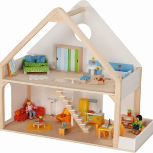 Dwupoziomowy domek dla lalek Goki