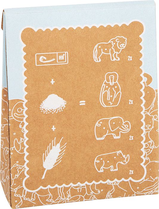 Drewniane ciastka zwierzątka Fresh Small Foot - obrazek 4