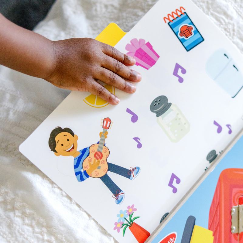 Drewniany Domek z planszą aktywności Blue's Clues & You Melissa & Doug - obrazek 3