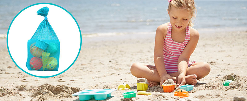 Foremki do piasku, wody zabawa na plaży babeczki Melissa and Doug - obrazek 6