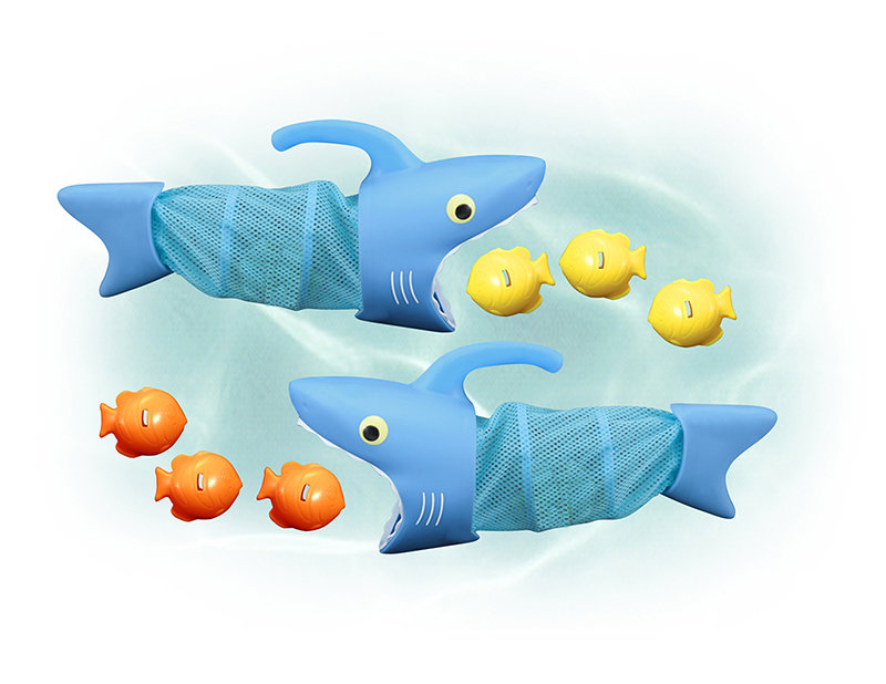 Zabawka zręcznościowa do wody polowanie na ryby z rekinami Melissa and Doug - obrazek 4