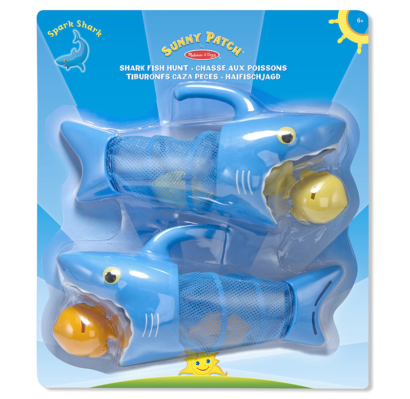 Zabawka zręcznościowa do wody polowanie na ryby z rekinami Melissa and Doug - obrazek 6