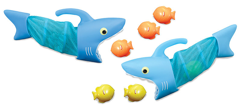 Zabawka zręcznościowa do wody polowanie na ryby z rekinami Melissa and Doug - obrazek 3