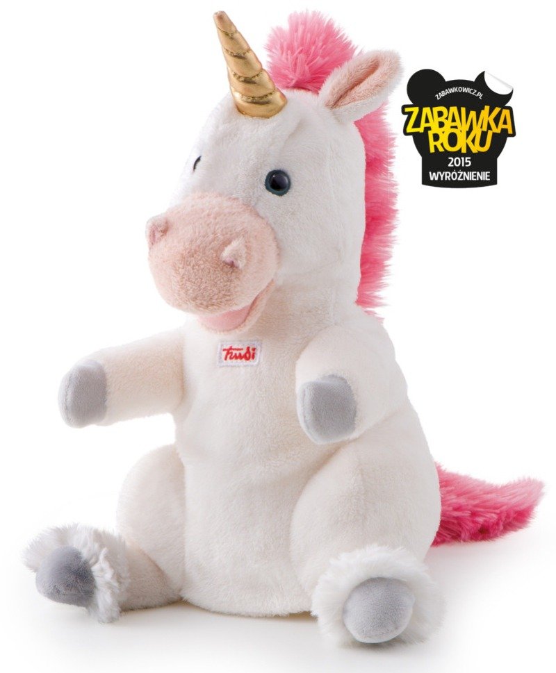 Pacynka na rękę, Jednorożec, 25 cm