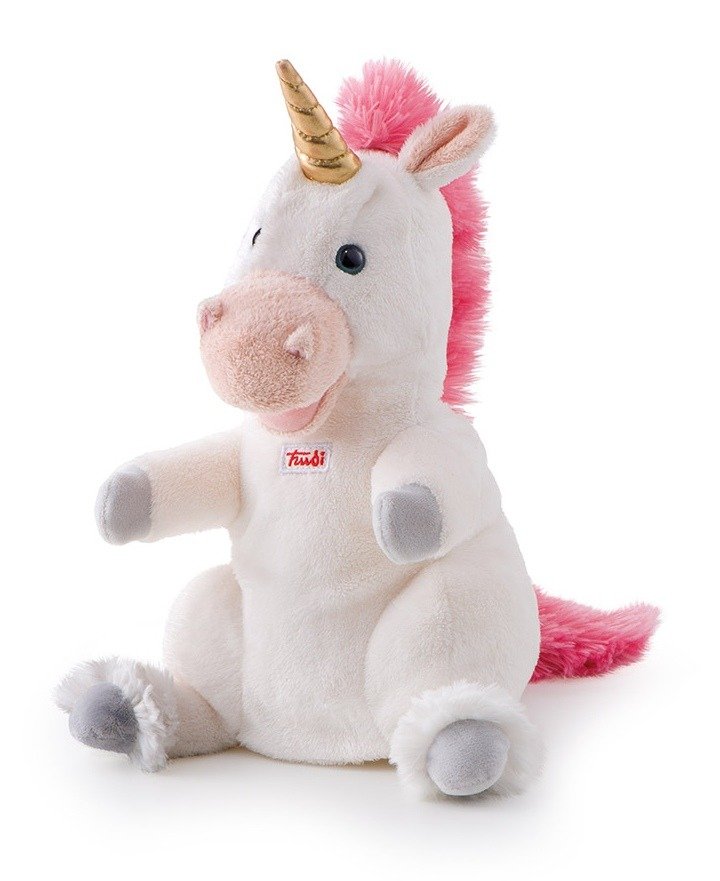 Pacynka na rękę, Jednorożec, 25 cm - obrazek 2