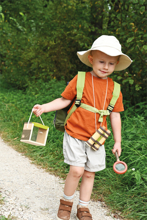 Pudełko i szkło powiększające 2w1 do obserwacji owadów Discover Small Foot