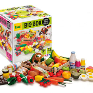 Zestaw produktów spożywczych do zabawy Big Box 43 elementy Erzi