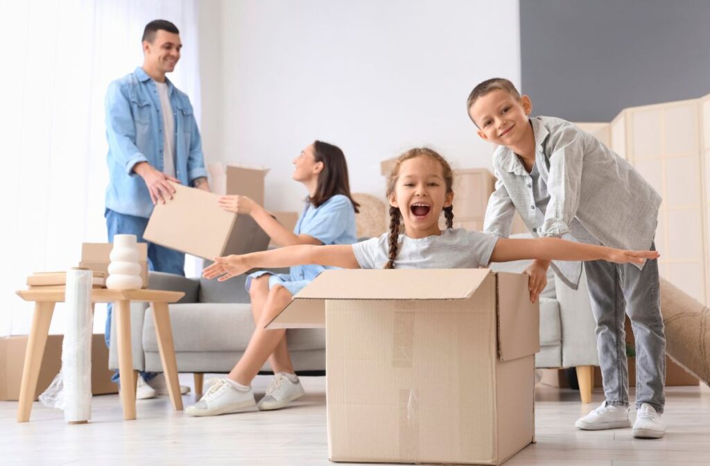 zabawy z dziećmi w domu